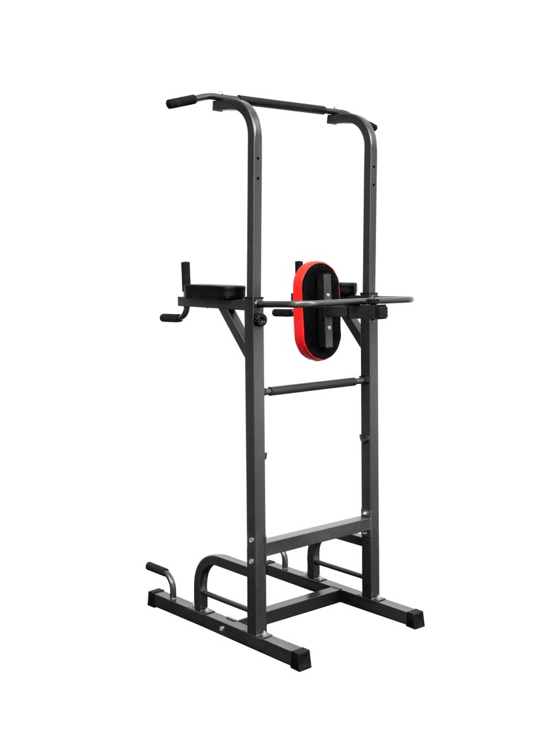 كوماندو برج القوة جهاز تمارين عقلة وتوازي وتدريب عضلات البطن والصدر بوزن 20 كيلو وعقلة قابلة للتعديل 150-225 سم مع قدرة تحمل 175 كيلو جرام - Image 4